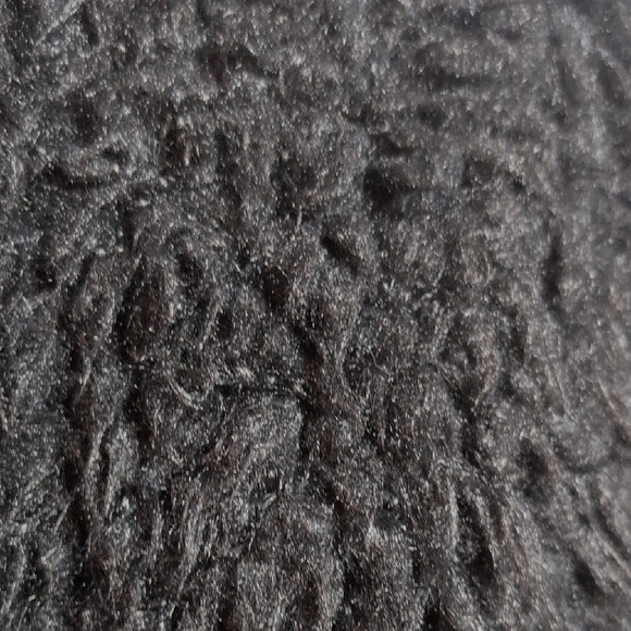 Now N Forever Black Textured Open Vest - Picture 2 of 4